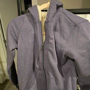 Dickies Women's High Pile Fleece Lined Hoodie (FW403B2H) Purple XS NEW